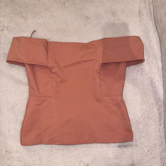 Michelle mason size L top peach color - Picture 1 of 5